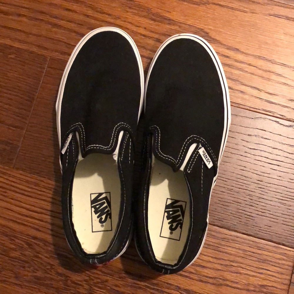 Kids Black Vans
